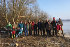 Die Helfer nach getaner Arbeit - vielen Dank für den Einsatz!