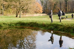 Fliegenfischen mit Jugendgruppe und Achim Stahl