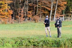 Fliegenfischen mit Jugendgruppe und Achim Stahl