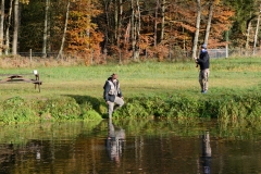 Fliegenfischen mit Jugendgruppe und Achim Stahl