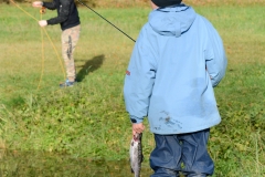 Fliegenfischen mit Jugendgruppe und Achim Stahl