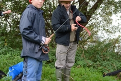 Fliegenfischen - Wurfkurs Achim Stahl mit der Jugendgruppe des AV Schlesen Club 17 e.V.