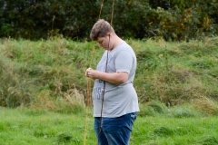 Fliegenfischen - Wurfkurs Achim Stahl mit der Jugendgruppe des AV Schlesen Club 17 e.V.
