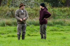 Fliegenfischen - Wurfkurs Achim Stahl mit der Jugendgruppe des AV Schlesen Club 17 e.V.