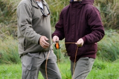 Fliegenfischen - Wurfkurs Achim Stahl mit der Jugendgruppe des AV Schlesen Club 17 e.V.