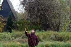 Fliegenfischen - Wurfkurs Achim Stahl mit der Jugendgruppe des AV Schlesen Club 17 e.V.