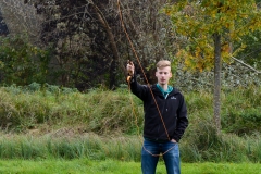 Fliegenfischen - Wurfkurs Achim Stahl mit der Jugendgruppe des AV Schlesen Club 17 e.V.