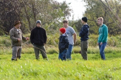 Fliegenfischen - Wurfkurs Achim Stahl mit der Jugendgruppe des AV Schlesen Club 17 e.V.