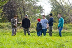 Fliegenfischen - Wurfkurs Achim Stahl mit der Jugendgruppe des AV Schlesen Club 17 e.V.