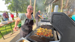 Die Grillmeisterin